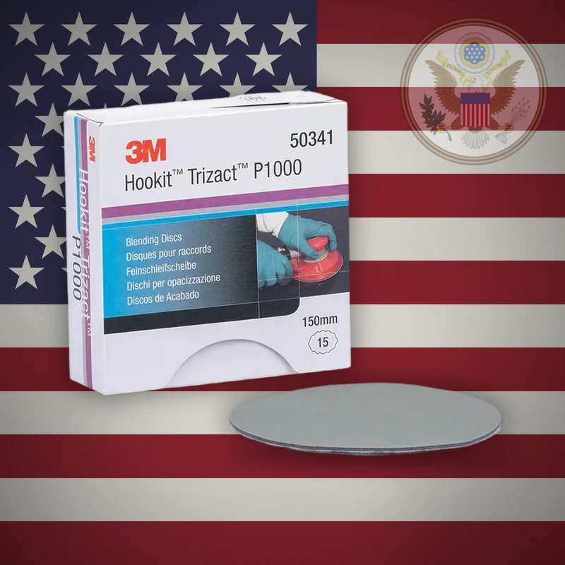 3M Trizact Hookit — диск 150 мм