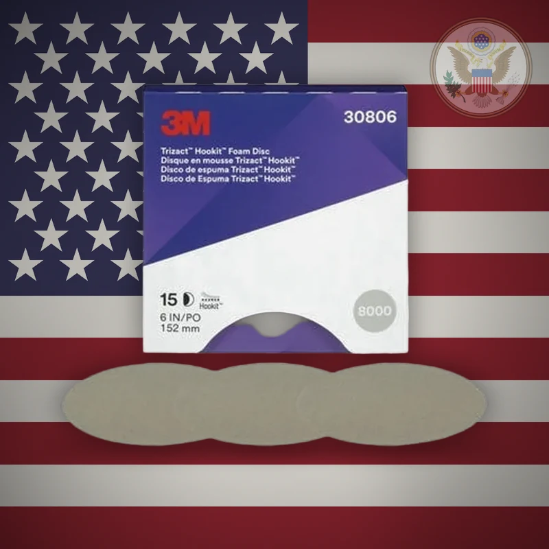 3M Trizact Hookit — диск 150 мм — фото 4
