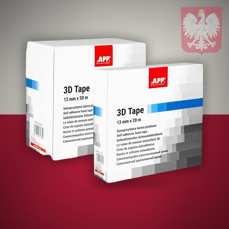 APP 3D Tape — поролонова маскувальна стрічка 13 мм × 50 м