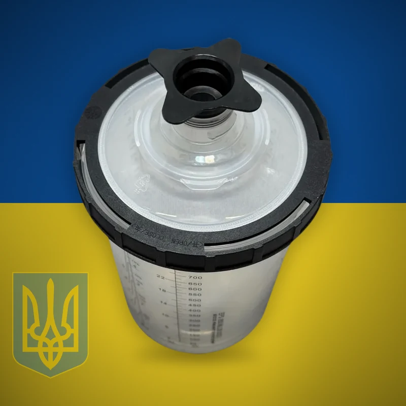 BarpiCAR Paint Cup System — система одноразових стаканчиків PPS для фарбопульта — фото 3