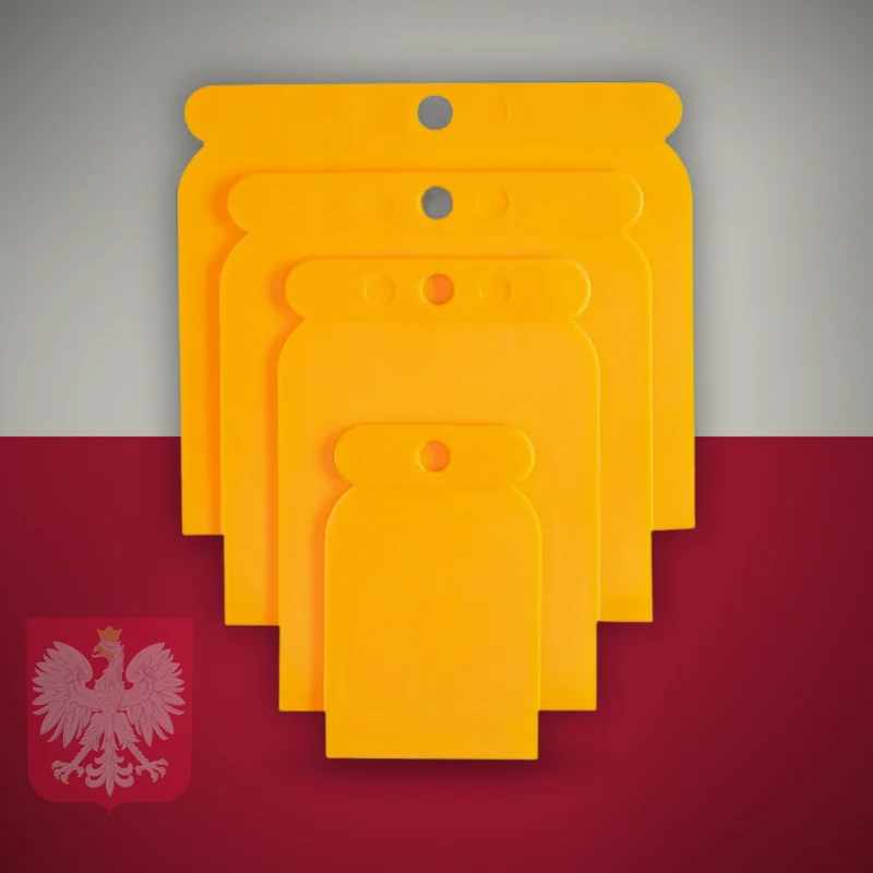 HARDY — шпателі японські пластикові, набір 4 шт