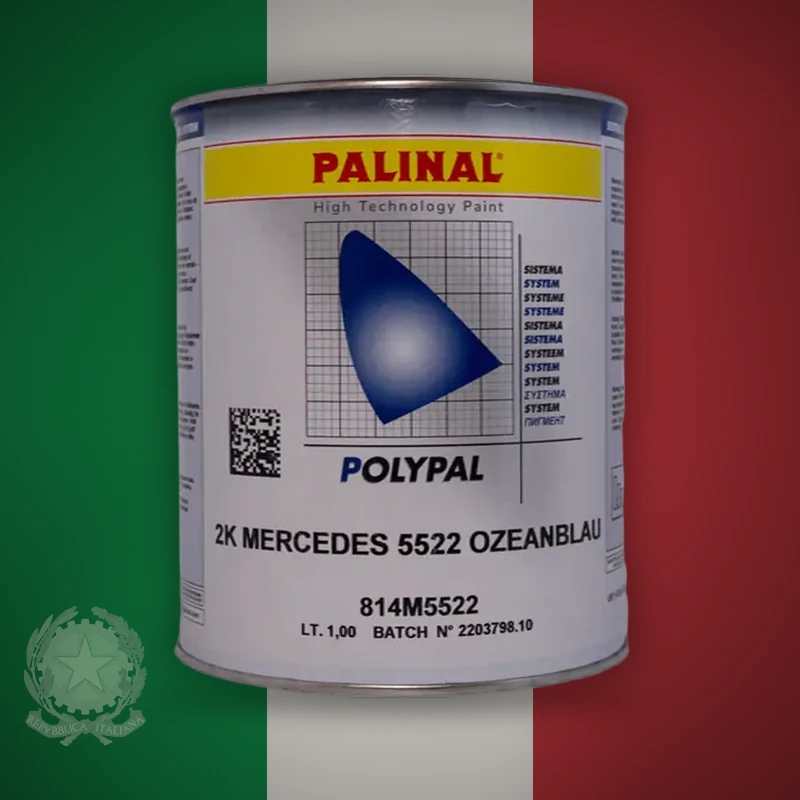 Palinal 2K автоемаль MERC 5522 OZEANBLAU GLOSSY